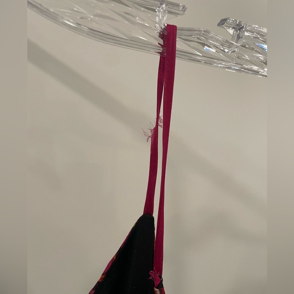 Black and Pink Paisley Dress - Picture 6 of 6